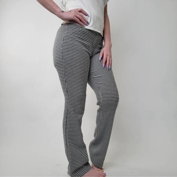 Express Editor Stylish Black and White Women's Pants - Picture 1 of 9